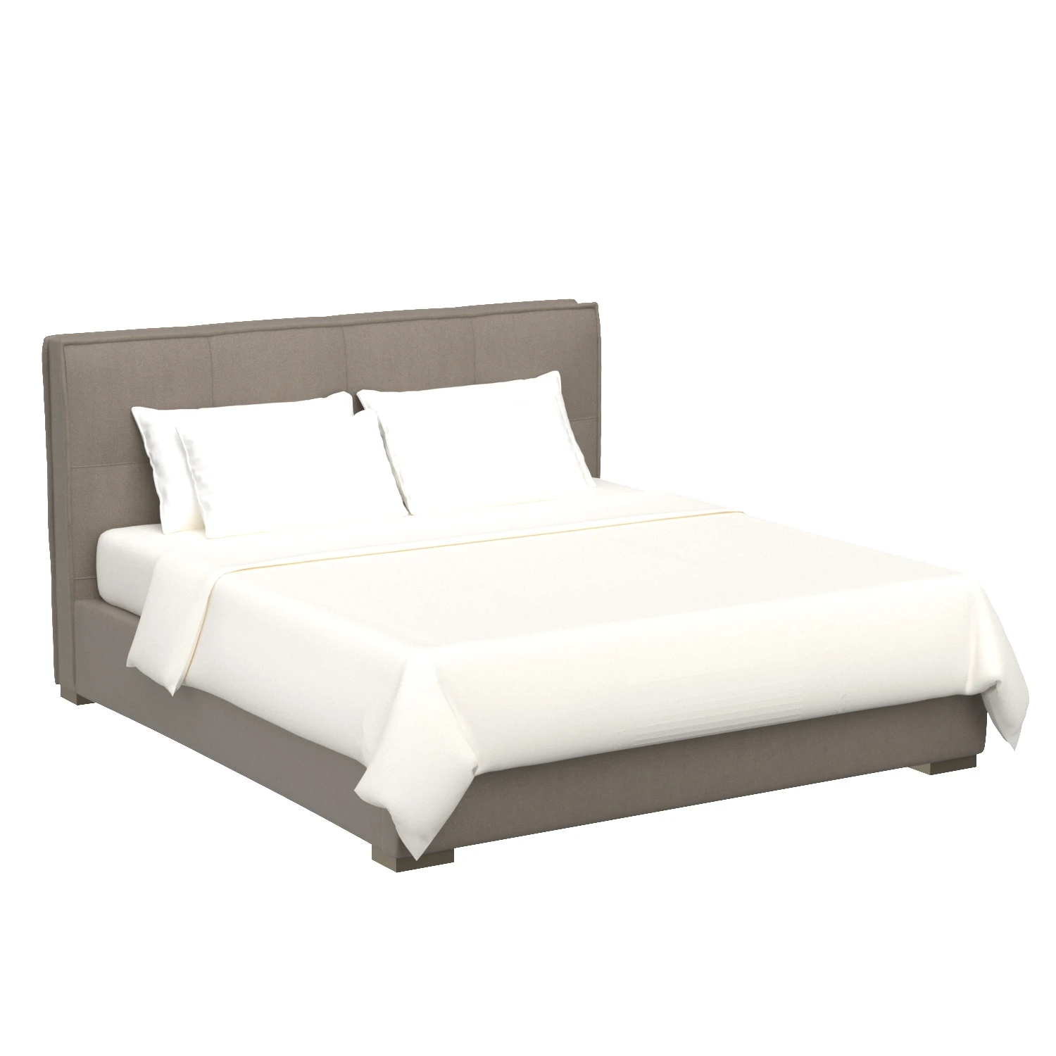 Universal Furniture Bed Collection 01 3D Model_07